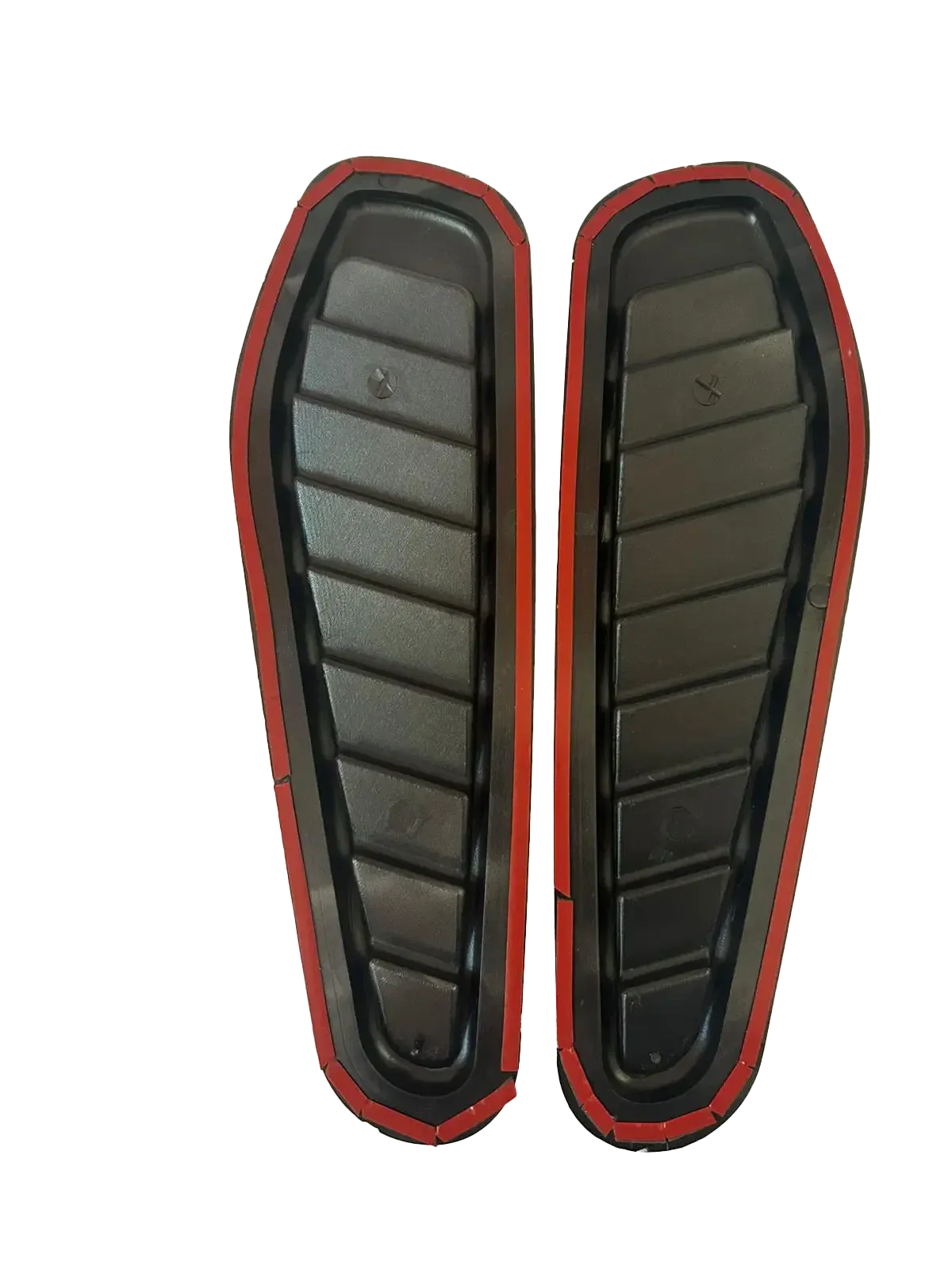 Ornamente Sport Universale pentru Capotă Auto, Set 2 Bucăți, Autoadezive, Argintiu Accesorii auto - RevAuto.ro