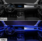 Lumini ambientale auto 6M neon RGB, aplicatie prin Bluetooth,12V, 6m, Multicolor, 6APP - RevAuto.ro - Accesorii auto