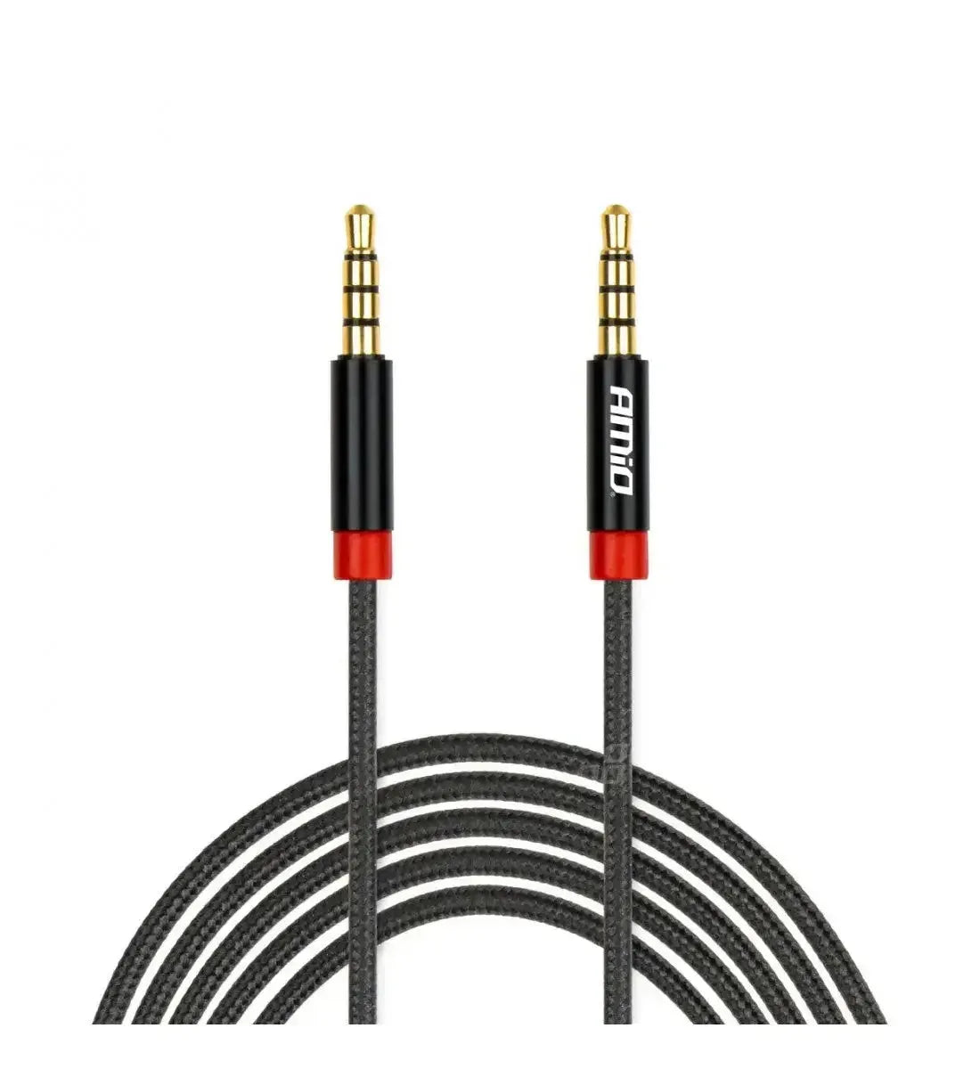 Cablu AUX Audio 3.5mm Jack-Jack, 100 cm, AMIO RevAuto - Accesorii auto