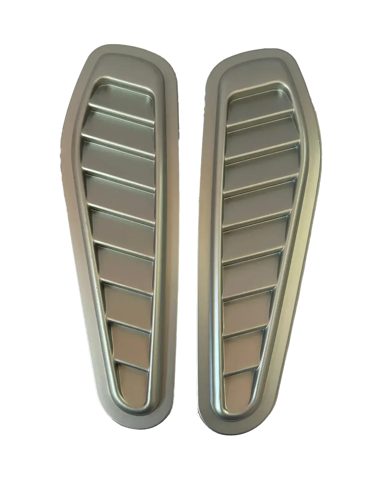 Ornamente Sport Universale pentru Capotă Auto, Set 2 Bucăți, Autoadezive, Argintiu Accesorii auto - RevAuto.ro