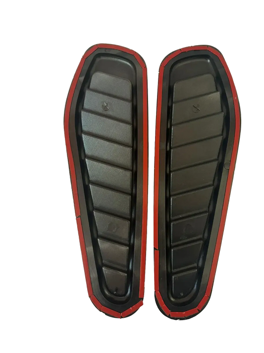 Ornamente Sport Universale pentru Capotă Auto, Set 2 Bucăți, Autoadezive, Argintiu Accesorii auto - RevAuto.ro