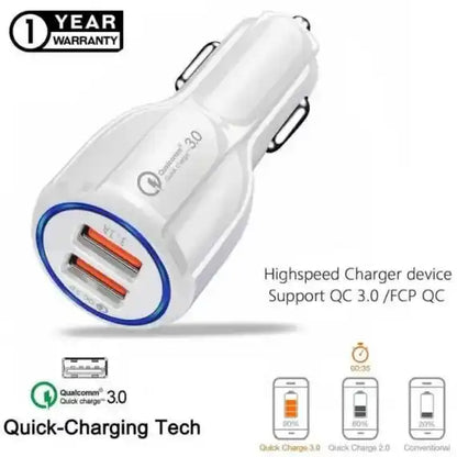 Incarcator auto Engros 2.4A QC3.0