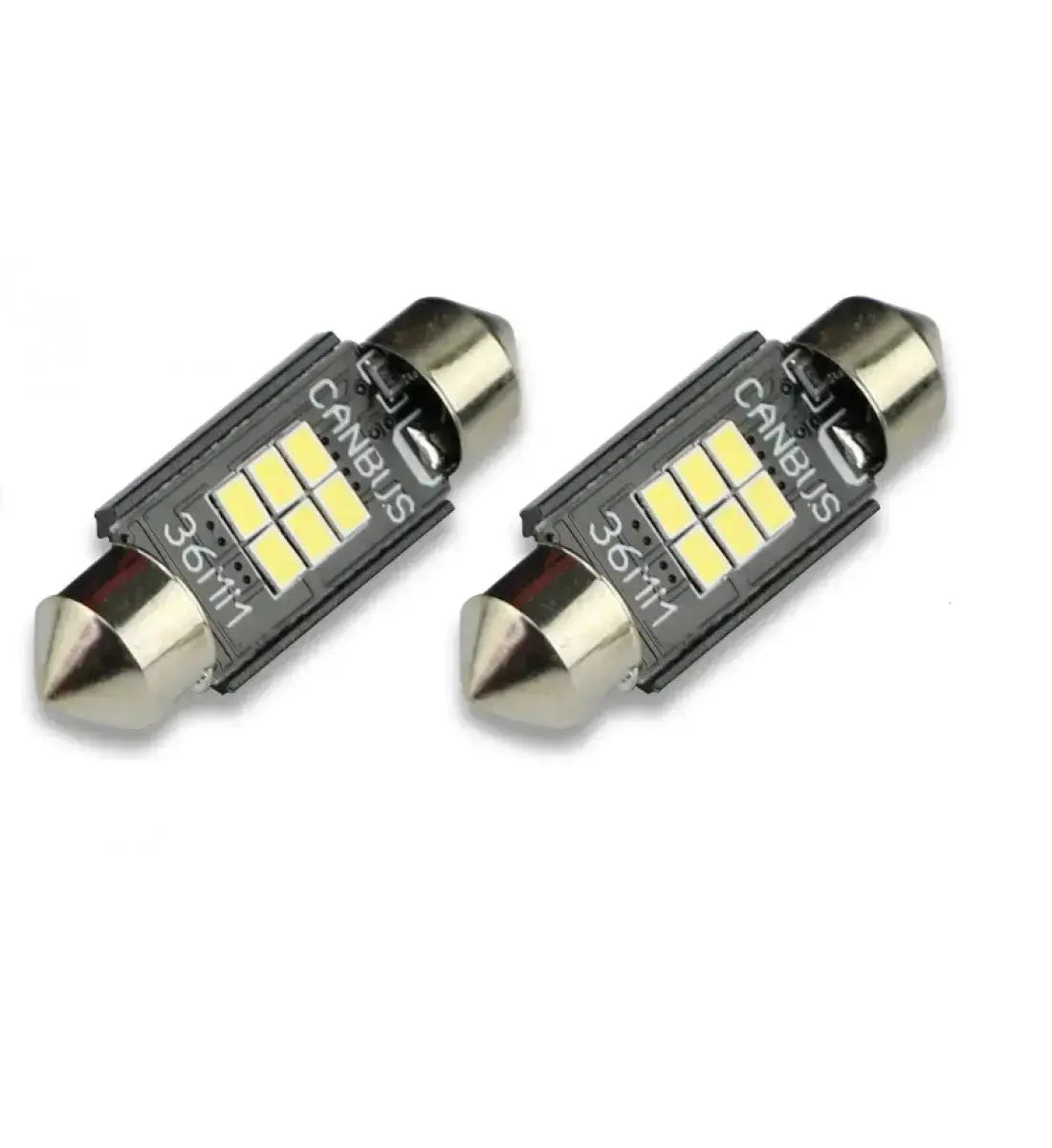 LED sofit 6 SMD 31mm CAN – lumină albă puternică, fără erori OBD RevAuto - Accesorii auto