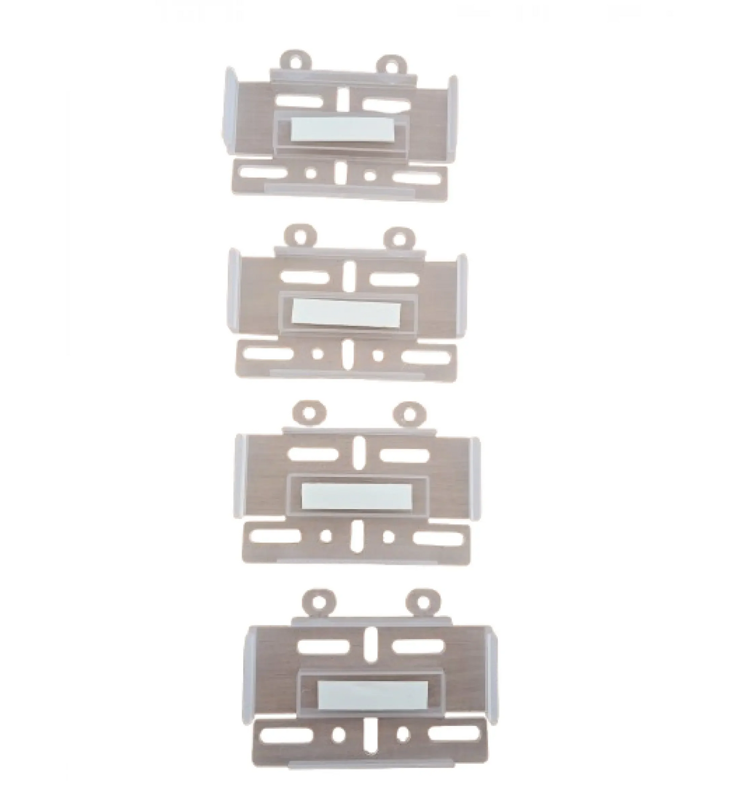 Set 4 Suporturi Număr Înmatriculare Universal RevAuto.ro - Accesorii auto